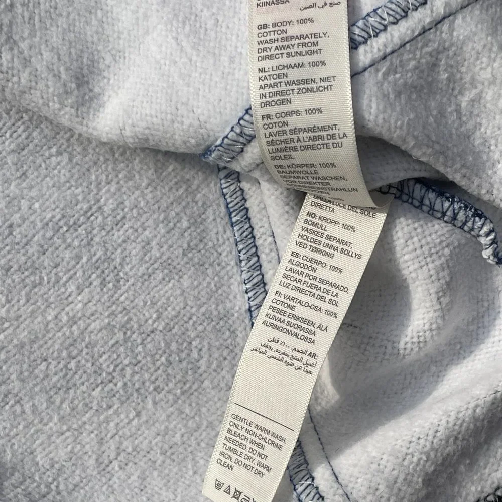 Fatface The Airlie Blue and White Breton Style 1/4 Zip Pullover Jumper Size S - Picture 11 of 11